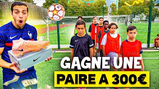 SI IL MET 2 BUTS EN MATCH IL GAGNE DES CRAMPONS NIKE A 300 EUROS 5 [upl. by Geraldina]