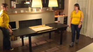 BJURSTA Table  IKEA Home Tour [upl. by Gunter]