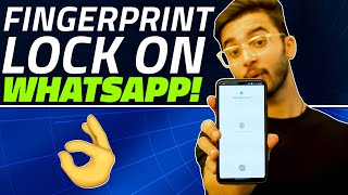 How to Setup Fingerprint Lock on WhatsApp [upl. by Keeton818]