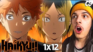 KARASUNO VS NEKOMA  React Haikyuu EP 12 [upl. by Ainafets468]