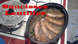 Saucisses lentilles [upl. by Eramal]