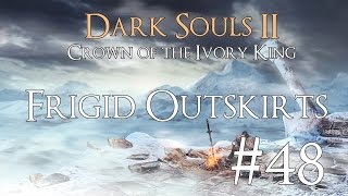 Dark Souls 2 DLC II CotIK PC 100 Walkthrough 48  Frigid Outskirts  Boss Lud amp Zallen [upl. by Kitrak]