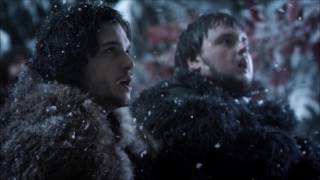 Game Of Thrones  Il Trono Di Spade  Il Giuramento di Jon Snow 1x07 [upl. by Enitnatsnoc622]