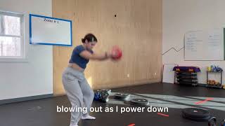 MEDICINE BALL SLAMS EXERCISE [upl. by Nawor]