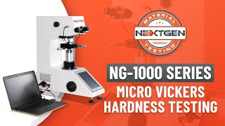 NextGen NG1000 Series Micro VickersKnoop Hardness Tester [upl. by Solegna350]