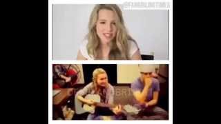 Bridgit Mendler talks about Shane Harper [upl. by Aicilev695]