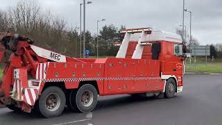 TRUCKSPOTTING A5 NESSCLIFFE 13 MARCH 2024 [upl. by Nievelt385]