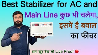 Best Stabilizer for AC and Main Line 2024  Best Voltage Stabilizer in India  Stabilizer  Bluevolt [upl. by Acinhoj]