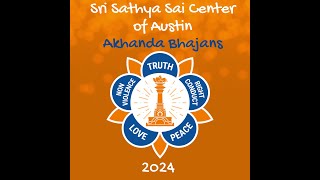 Sri Sathya Sai Baba Austin Center Akhanda Bhajans November 10th 2024 6AM  12PM [upl. by Cindee605]