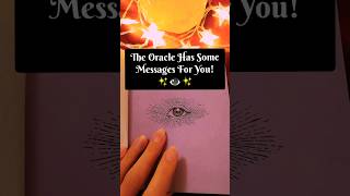 THE ORACLE HAS SOME MESSAGES FOR YOU TODAY ✨👁️ shorts oracle affirmations lawofattraction [upl. by Enilaf]