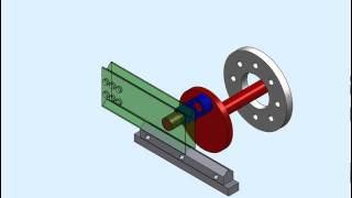 movimiento excentrica solidwork [upl. by Maghutte]