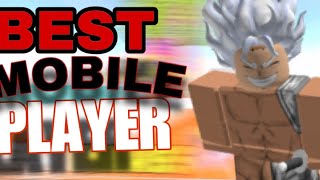 Best mobile player  Roblox skywars [upl. by Sewellyn843]