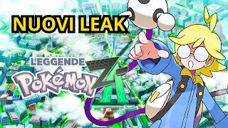 NUOVI LEAK POTENZIALMENTE IMPORTANTI LEGGENDE POKEMON ZA [upl. by Booze]