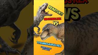 INDOMINUS REX VS T REX  Dinosaur Fight trending dinosaur jurassicworld fighting [upl. by Celik]