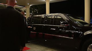 Trump Arrives at APEC Wearing Traditional Shirt [upl. by Forsta]