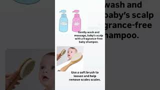 Baby cradle cap athome care🫰👶🫶🏻 [upl. by Morna849]