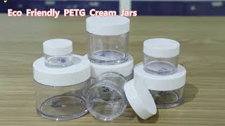 Wholesale Eco Friendly Round Cosmetic Jars With Lids [upl. by Weixel]