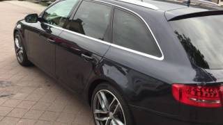 Audi A4 avant ramen blinderen met 20 en dot matrix verwijderen in limburg venray [upl. by Stinson]