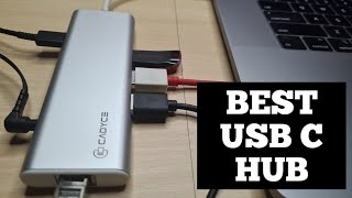 BEST USBC Hub  CADYCE USB C HUB for MacBook Pro iPad Pro MacBook Air Windows [upl. by Ahseym]