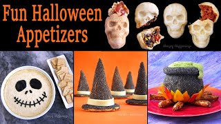 4 Frighteningly Delicious Halloween Appetizers [upl. by Egwan]