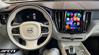 FINALLY Apple CarPlay in your Volvo XC60 S90 V90 with Google Infotainment [upl. by Chenay213]