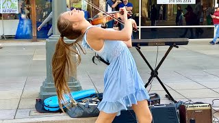 SHE PLAYS LIKE AN ANGEL  Stand By Me  Karolina Protsenko  Violin Cover [upl. by Goat]