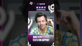 Harry revealing who he texts for support on Spout Podcast [upl. by Niffirg170]