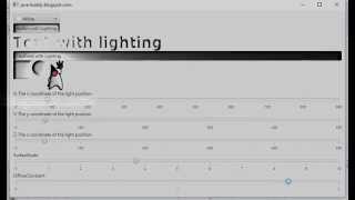 JavaFX Lighting effect of LightPoint [upl. by Yblek]