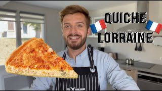 Quiche Lorraine  Receta francesa fácil 🇫🇷 [upl. by Sorel]