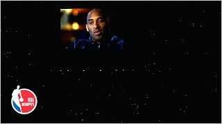 The Lakers’ tribute to Kobe Bryant before their first game after his death  Remembering Kobe [upl. by Magdaia]