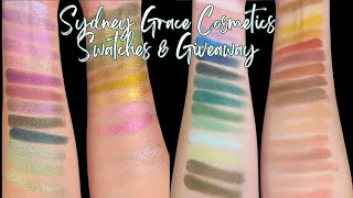 Sydney Grace Unveiled Palette Collection Overview amp Giveaway [upl. by Kass]