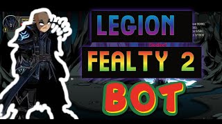 AQW  LEGION FEALTY 2 BOT  100 WORKING   NO NEED TO UNLOCK MAPS FOR THE QUEST [upl. by Aiela67]