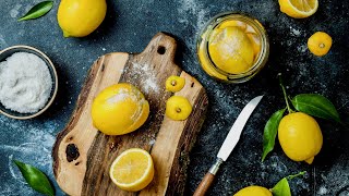 How to Make Preserved Lemons  Easy Step By Step Guide [upl. by Poock]