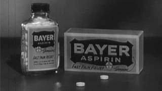 Bayer Aspirin Commercial 1960 [upl. by Maurice]