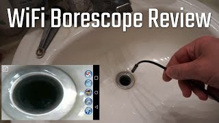 Wifi and USB waterproof borescopeendoscope review and unboxing DBPower portable borescope [upl. by Canute]