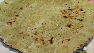 PALAK JAWARI KI ROTI RECIPE 😋 HEALTHY recipeshare like comment subscribe [upl. by Orfurd401]