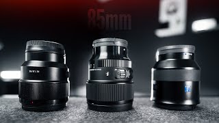 A7siii Lens Series 85mm  Sigma 85 14 vs Zeiss Batis 85 vs FE 85 18 [upl. by Hillel211]