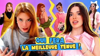 QUI FERA LA MEILLEURE TENUE  soeur VS soeur [upl. by Merriott534]