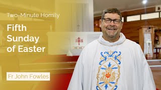 Fifth Sunday of Easter  TwoMinute Homily Fr John Fowles [upl. by Akinet824]