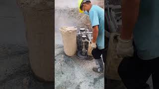 Sawing process of pile head [upl. by Braden843]