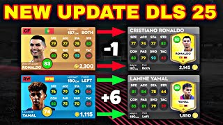 120 Player Ratings Updated in DLS25 – See Who Improved [upl. by Ashbaugh145]