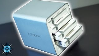 ICY DOCK ICYCube 4Bay Hard Drive  SSD Enclosure Review [upl. by Francine603]