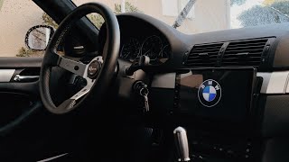 Android Stereo Install  BMW E46 [upl. by Pussej845]