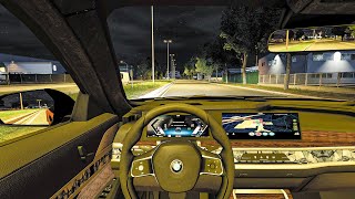 Valencia to Barcelona Night Drive  2024 BMW i7 M70  Euro Truck Simulator 2 Gameplay [upl. by Aicilaf786]