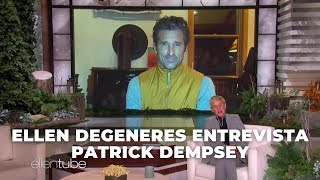 Ellen Degeneres entrevista Patrick Dempsey  Legendado [upl. by Nydnarb547]