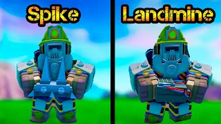 Landmine vs Spike Trapper Roblox Tower Defense Simulator TDS Battle [upl. by Brightman156]