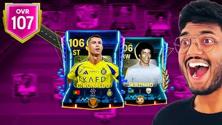 Welcome CR7 amp Jairzinho Road to 107 OVR Continues  FC MOBILE [upl. by Kirimia]