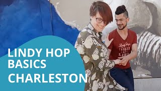 Learn Swing Dance Lindy Hop for Beginners Charleston Rhythm Class 1 of 6 [upl. by Aihsatan460]