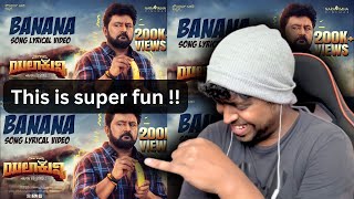 Banana  Song Lyrical Video Reaction  Yela Kunni  Komal Kumar  MOU  Mr Earphones [upl. by Eiten]