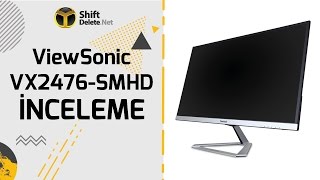 Uygun fiyata sıfır çerçeve monitör  Viewsonic VX2476SMHD inceleme [upl. by Devad691]